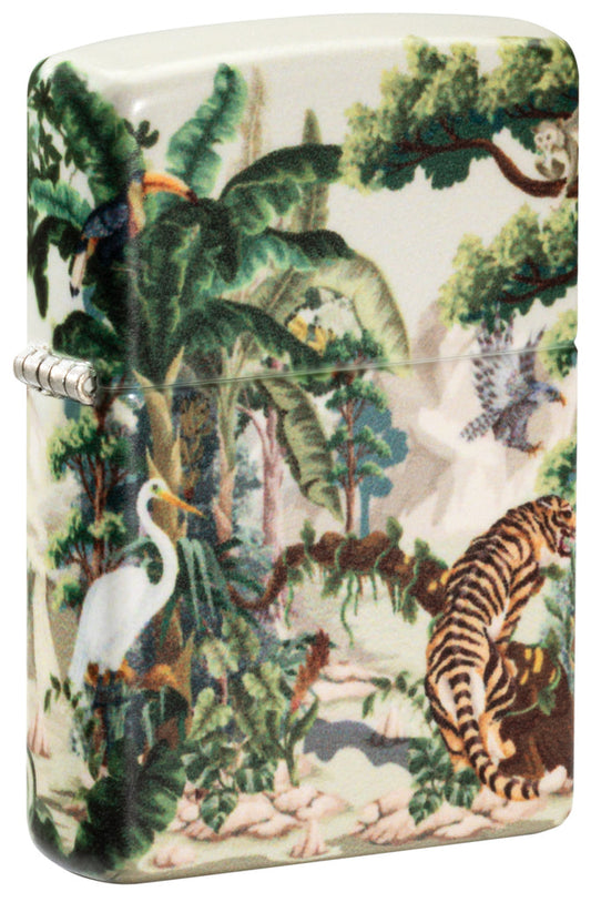 Zippo Tropical Jungle Design. 540 Color Lighter #46016