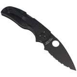 Spyderco Native 5 Lightweight Knife, S35VN Serrated, FRN Handle #C41SBBK5