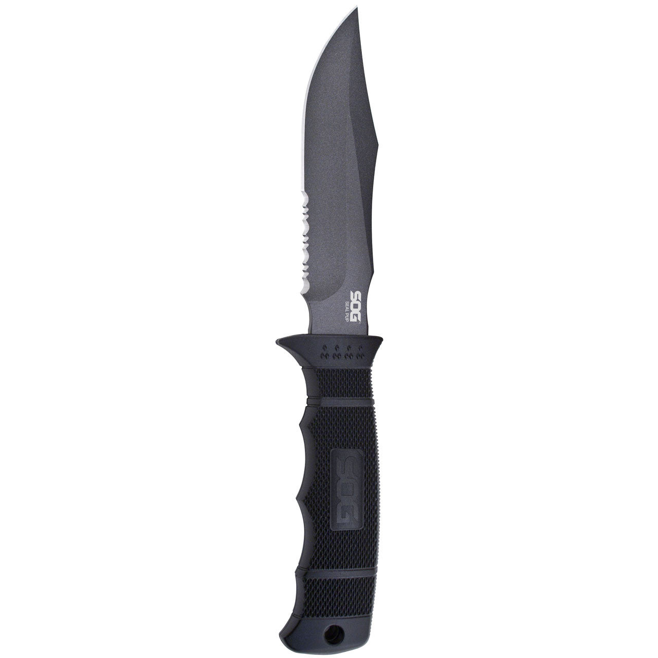 SOG Seal Pup Fixed Blade Knife + Hard Nylon Sheath #M37K