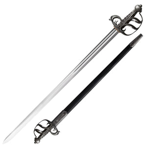 Cold Steel English Back Sword, 38.5 Overall + Black Scabbard #88SEB