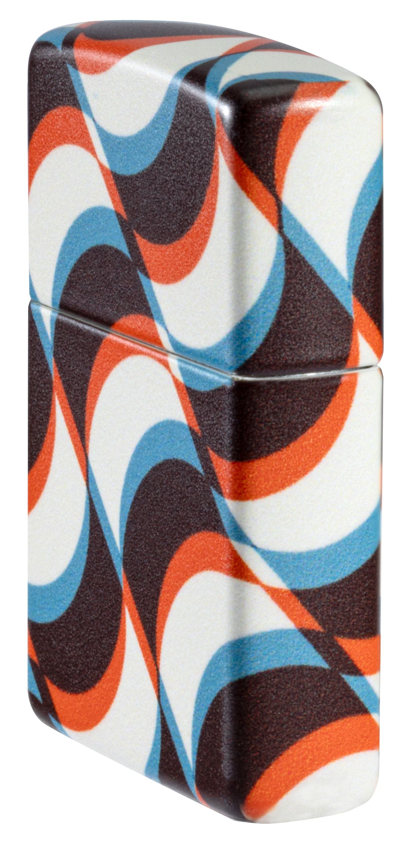 Zippo Funky Pattern Design, 540 Matte Color Lighter #46566