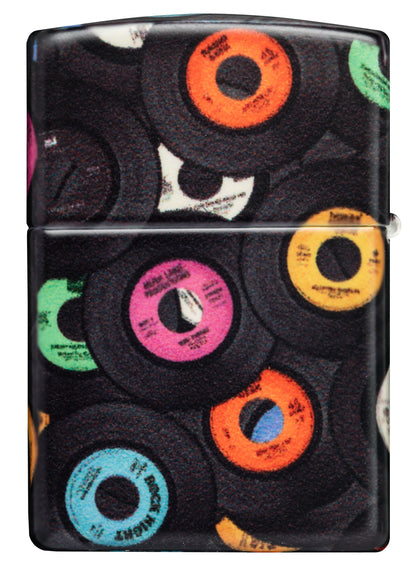 Zippo Vinyl Disc Nostalgia 540 Color Matte Lighter #48770