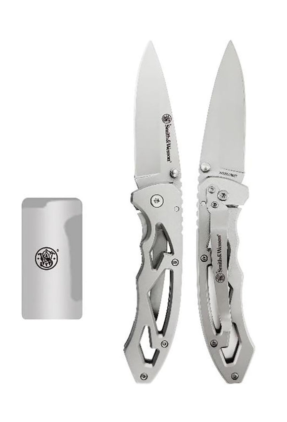 Smith and Wesson CK400L Knife with Lighter Combo Pack #1200651