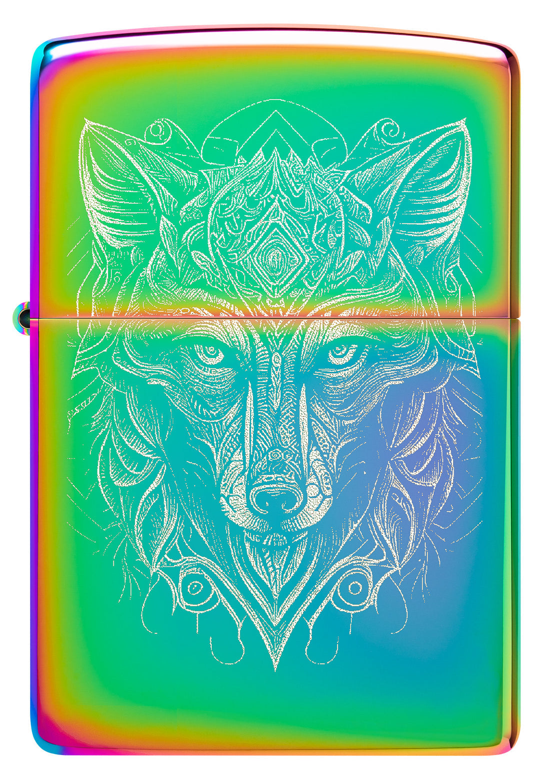 Zippo Mystic Wolf Design, Multi Color Lighter #46176