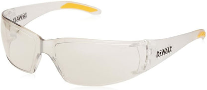 DeWalt Rotex Safety Glasses, Clear Frame, Wraparound I/O Mirror Lens #DPG103-9D