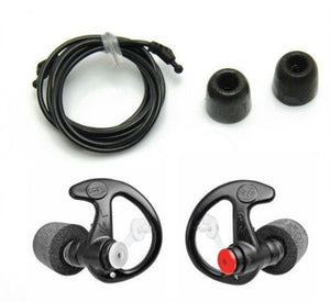 Surefire EarPro Sonic Defenders Ultra Earpiece, Black Medium, Bag #EP7-BK-MPR-BG