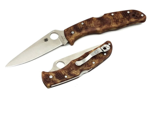 Spyderco Endura Zome, Folding Knife, Desert Camo, 3.75" #C10ZFPDCMO