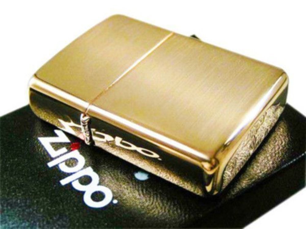 Zippo Armor High Polish Brass Lighter #169