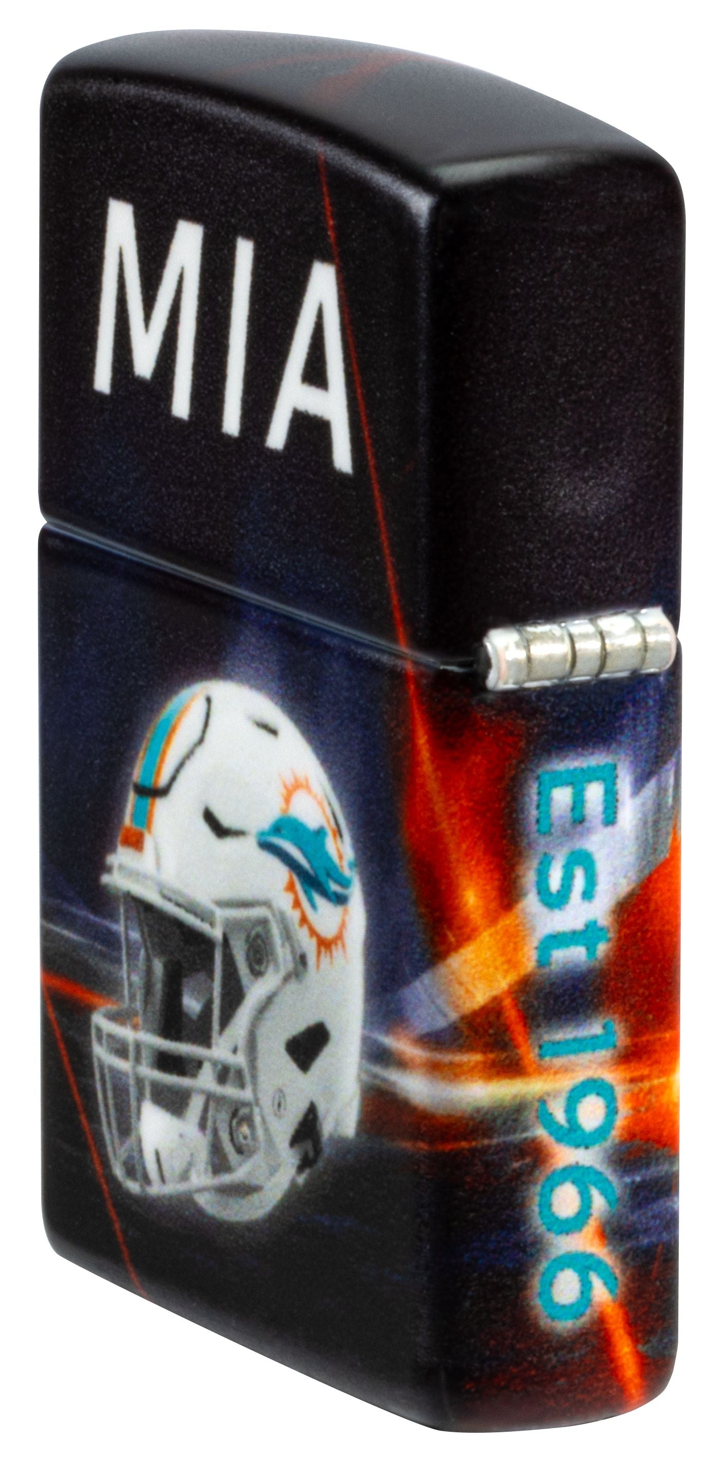 Zippo Miami Dolphins Football Team, 540 Matte Lighter #46513