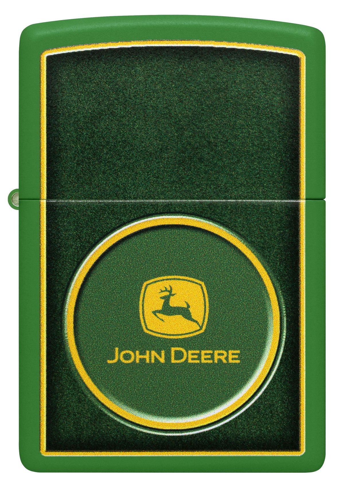 Zippo John Deere, Moss Green Matte Lighter #47396