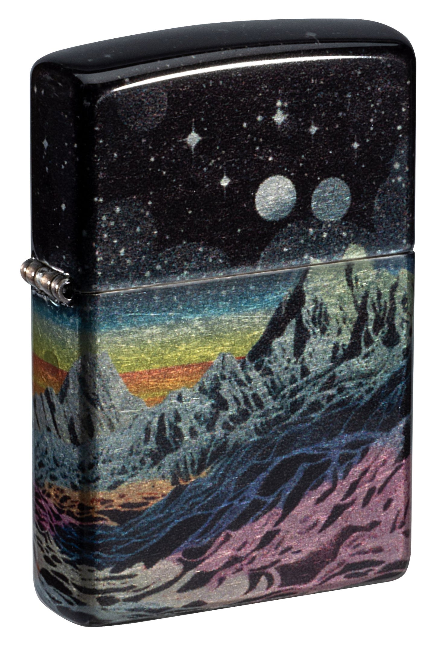 Zippo Space in Color 540 Tumbled Fusion Lighter #46432