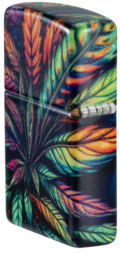 Zippo Cannabis Camo Design, 540 Matte Finish Lighter #46594