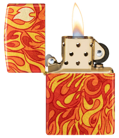 Zippo Fire Design, 540 Degree Design Lighter #48981