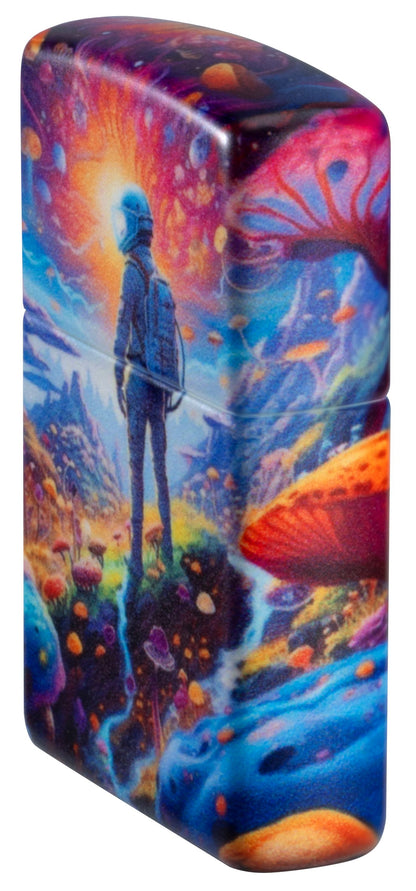 Zippo Mushroom Forest Design, 540 Matte Lighter #46433