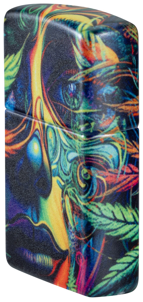 Zippo Cannabis Camo Design, 540 Matte Finish Lighter #46594