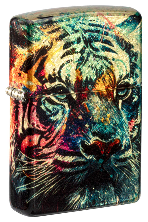 Zippo Painted Tiger 540 Fusion Design Lighter #46145