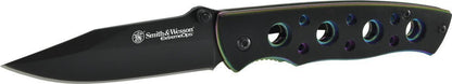 Smith & Wesson Extreme Ops Stainless Steel Handle Ambidextrous Knife #CK113