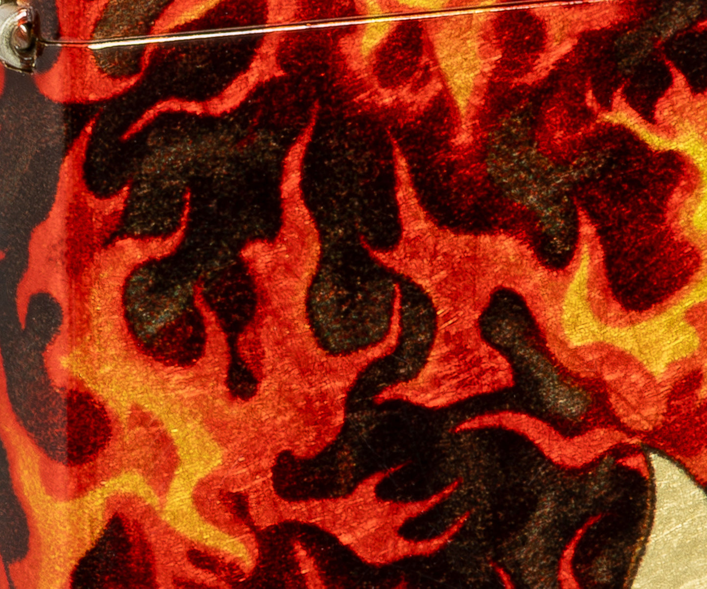Zippo Fire, 540° Tumbled Brass Lighter #47255