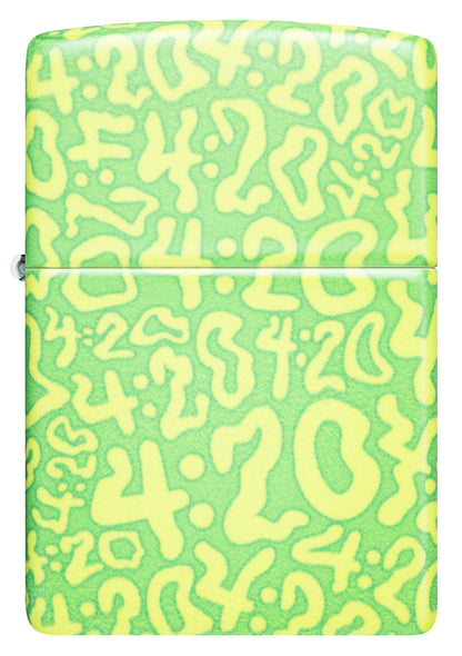 Zippo 420 Pattern, 540° Matte Lighter #47269