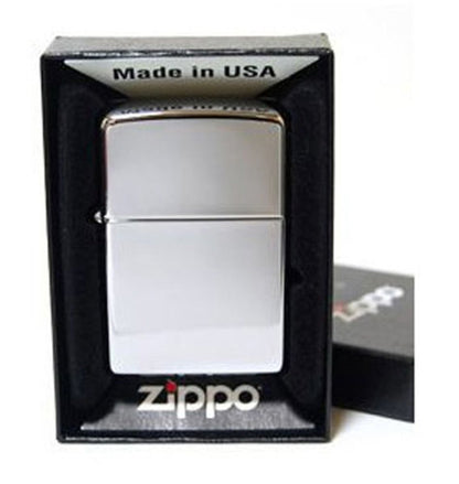 Zippo Classic High Polish Chrome Base Model Lighter #250