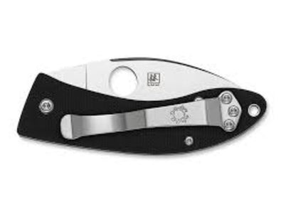 Spyderco LIL' LUM Knife, Black G-10 Handle #C205GP