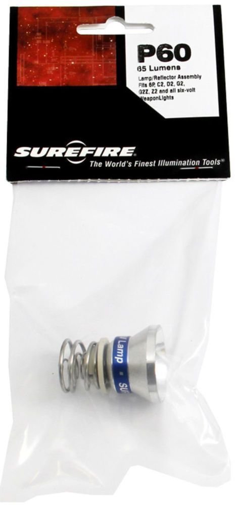 Surefire 65 Lumens Lamp/Reflector Assembly, For:6P G2 G2Z & SC1 #P60