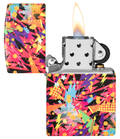 Zippo Retro Design, 540 Design Glow In The Dark Lighter #46008