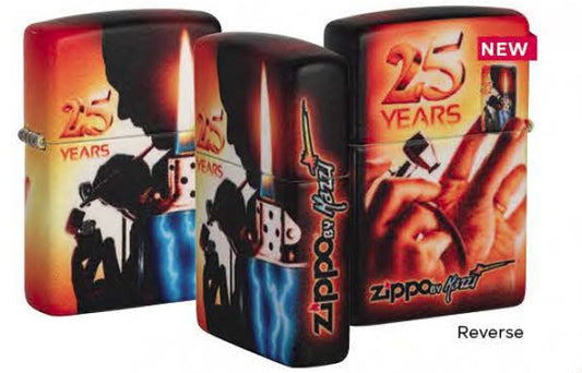 Zippo Claudi Mazzi 25 Years 540 Degree Design, Windproof Lighter #49700