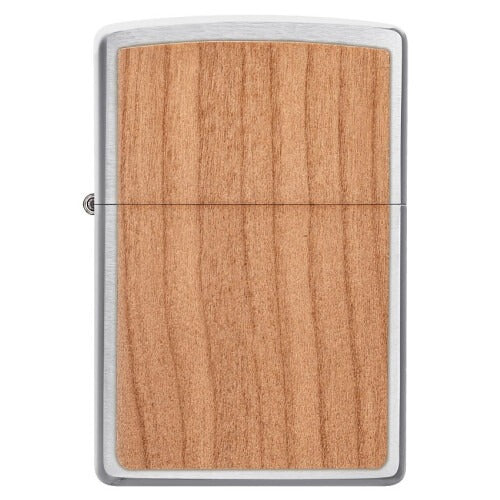 Zippo WOODCHUCK Cherry Wood Emblem, 100% Real Wood Lighter #49462