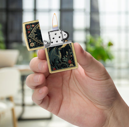 Zippo Dragon, Street Brass Lighter #47259