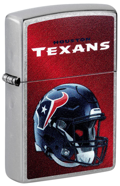 Zippo NFL Houston Texans Football Team, Street Chrome Lighter #48430