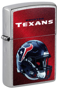 Zippo NFL Houston Texans Football Team, Street Chrome Lighter #48430