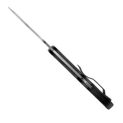 Spyderco Delica 4 Folding Knife, Full Serrated Blade, FRN Handle, Black #C11SBK