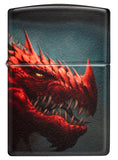 Zippo Ancient Red Dragon Design, 540 Matte Color Lighter #48777