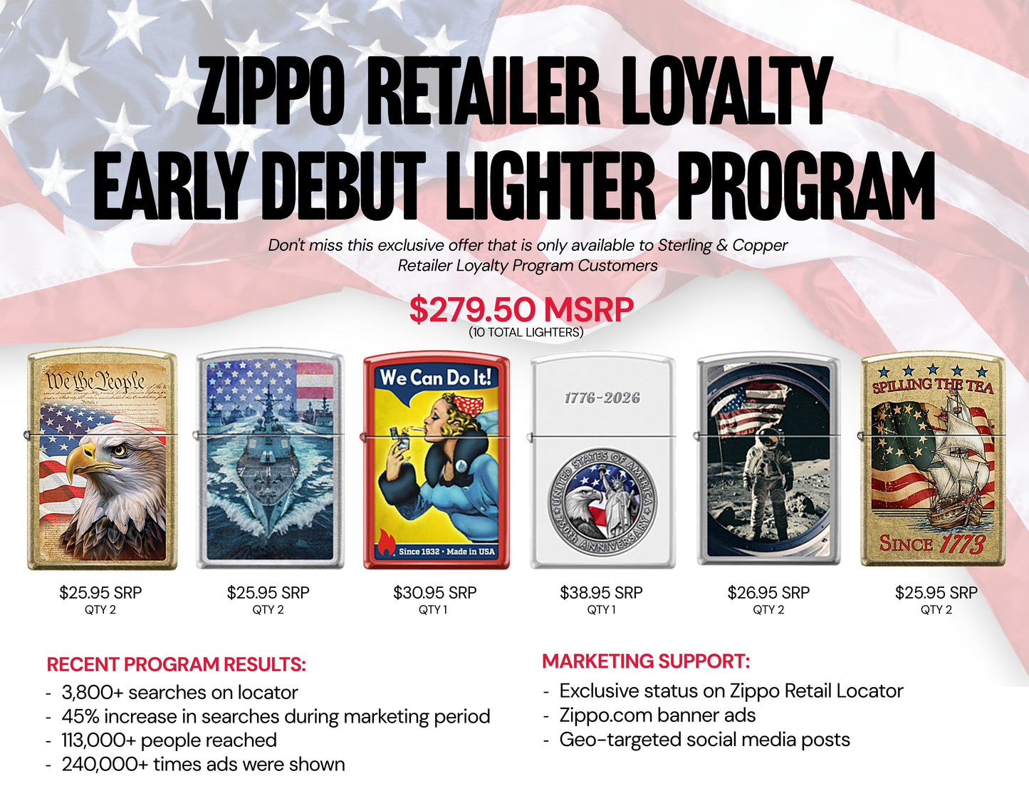 Zippo Retail Loyalty Pre-Pack 2026