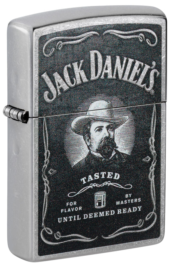 Zippo Jack Daniels Whiskey, Street Chrome Lighter #48748