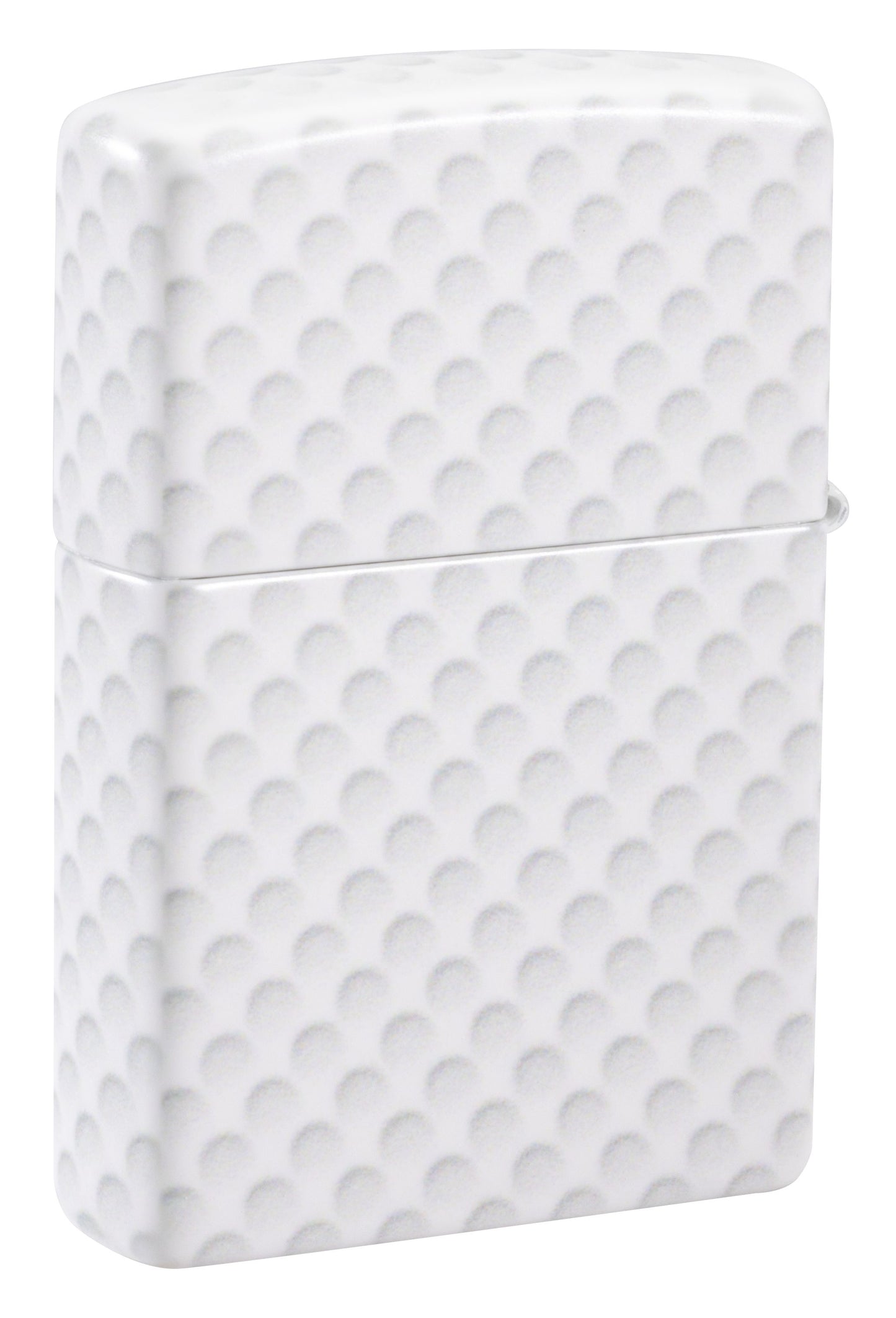Zippo Golf Ball Logo, White Matte Lighter #47211