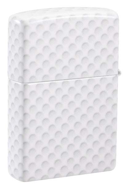 Zippo Golf Ball Logo, White Matte Lighter #47211