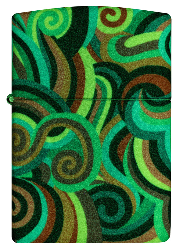 Zippo Rietveld Glowing Swirls 540 Design Lighter #46491