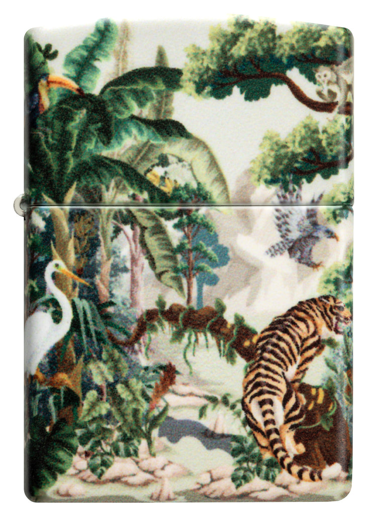 Zippo Tropical Jungle Design. 540 Color Lighter #46016