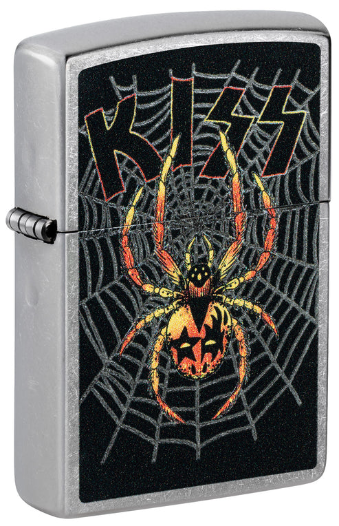 Zippo KISS Spider Design, Street Chrome Finish Lighter #46739