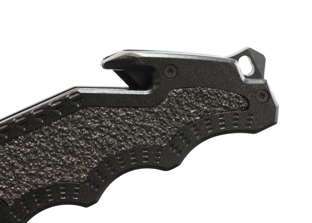 Smith & Wesson Border Guard 2, Glass Breaker + Clip Ambidextrous Knife #SWBG2T