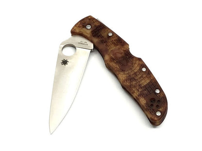 Spyderco Endura Zome, Folding Knife, Desert Camo, 3.75" #C10ZFPDCMO