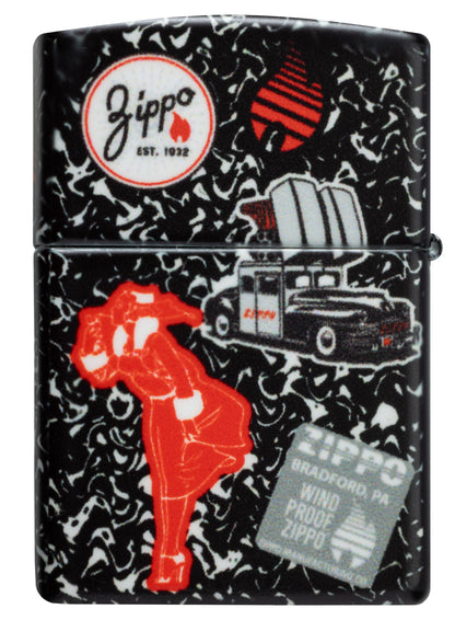 Zippo Vintage Notebook 540 Color Lighter #46707