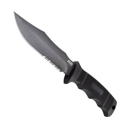 SOG Seal Pup Fixed Blade Knife + Hard Nylon Sheath #M37K