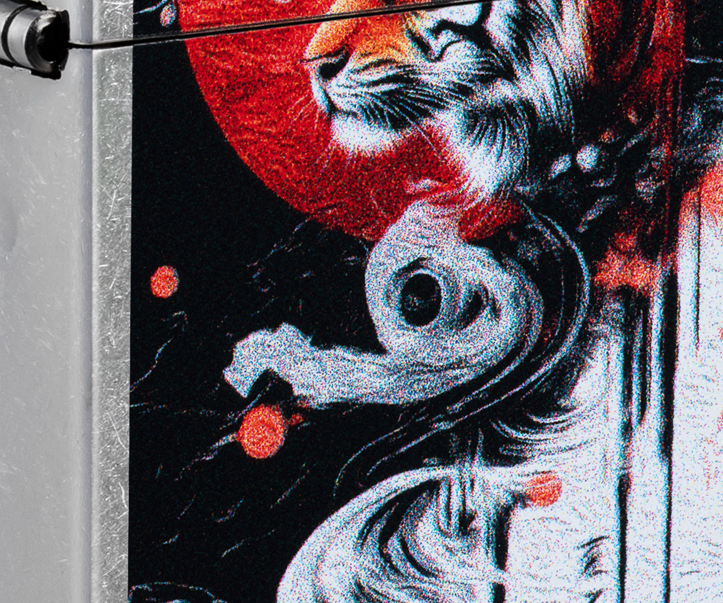 Zippo Tiger Blossom, Street Chrome Lighter #47439