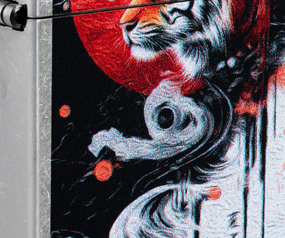 Zippo Tiger Blossom, Street Chrome Lighter #47439