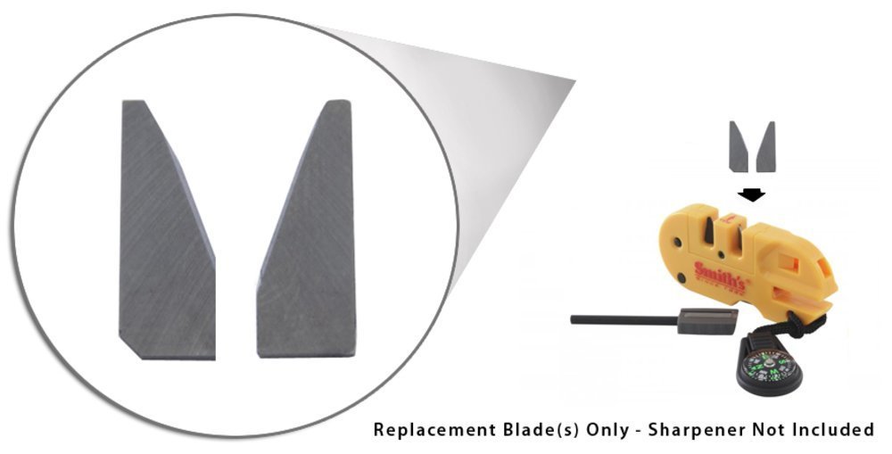 Smith's Carbide Replacement Blade, Left, Precision Grind, SINGLE BLADE #C10013