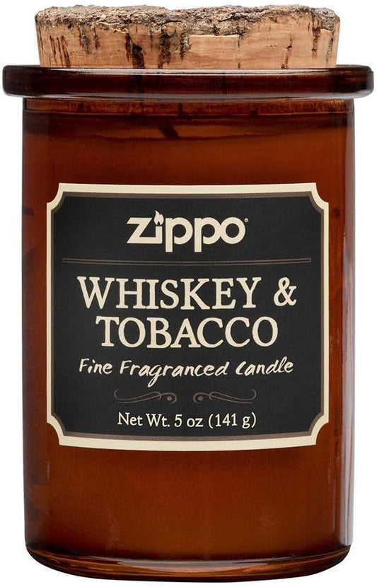 Zippo Whiskey & Tobacco Spirit Candle