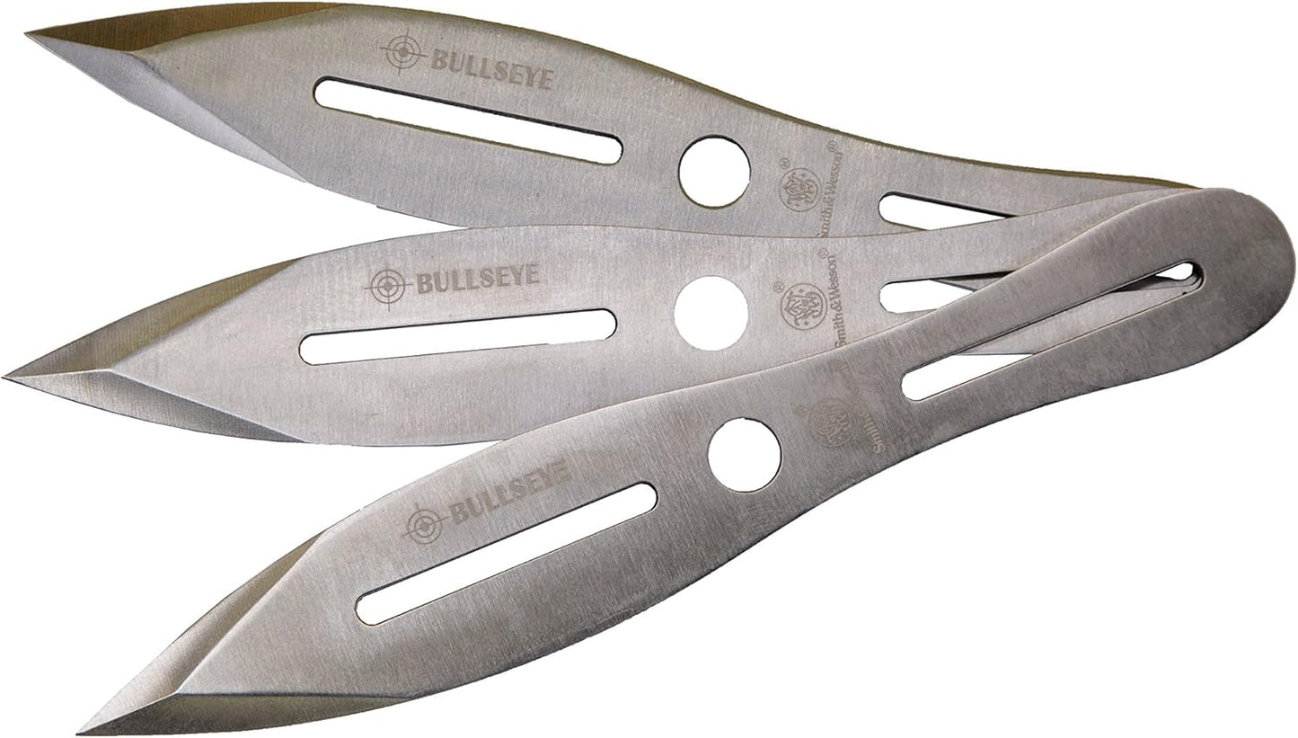 Smith and Wesson Bullseye 10" Throwing Knives, 3 Pack #SWTK10CP